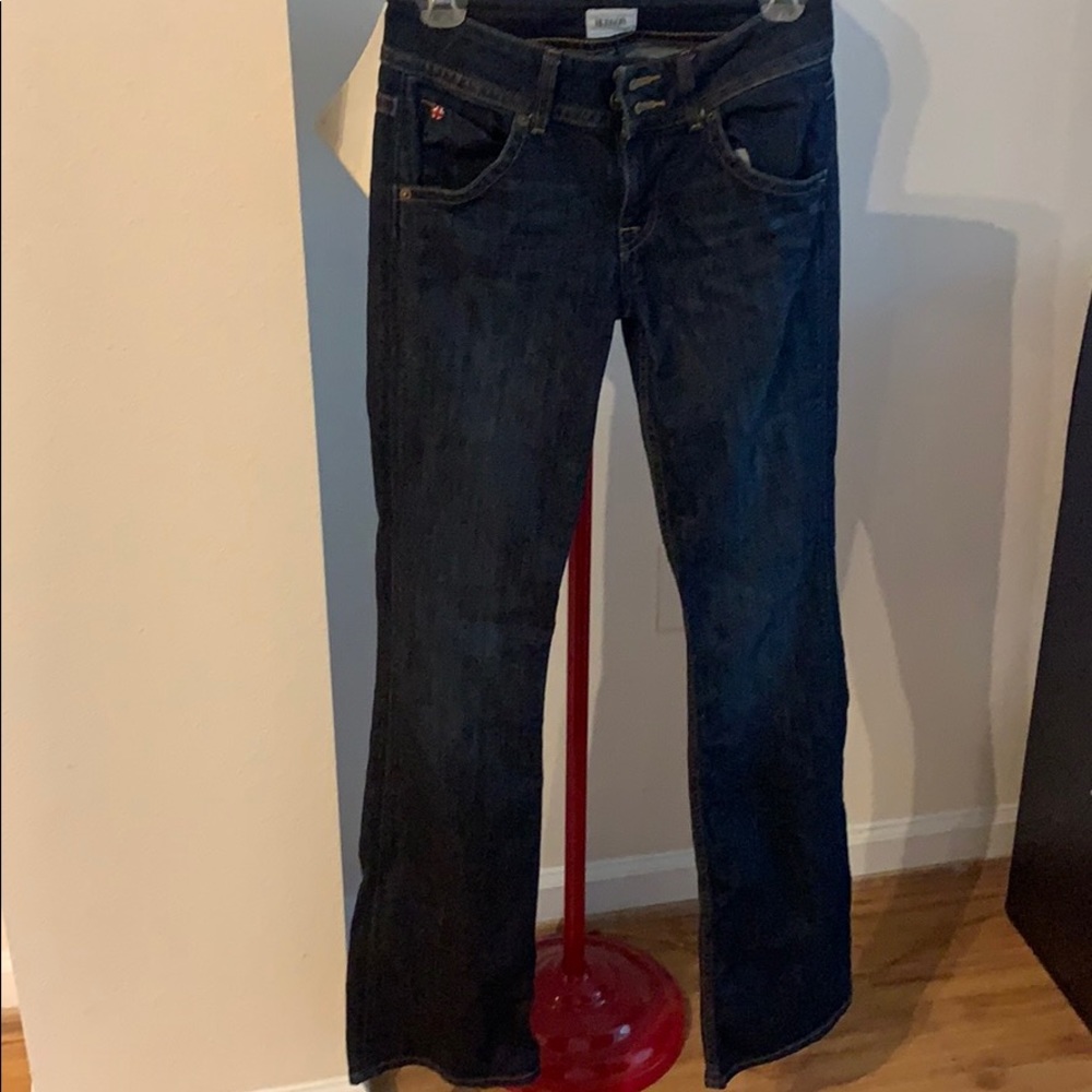 Hudson Boot cut dark jeans